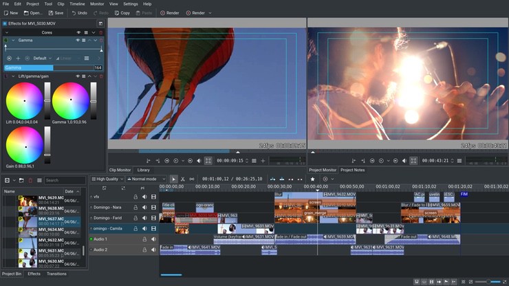 freevideo editing software for mac